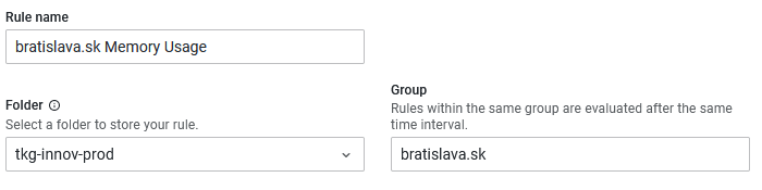 alert's metadata